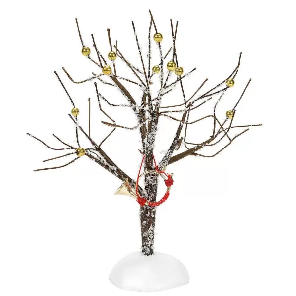 Department 56 Village Accessories<Eleven Pipers Piping Tree