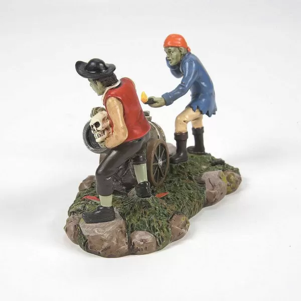 Department 56 Snow Village Halloween<Explosive Skullduggery