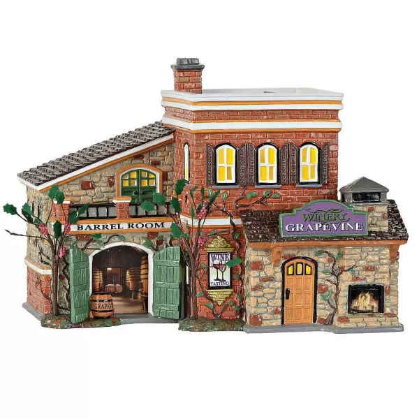 Department 56 Original Snow Village<Grapevine Winery