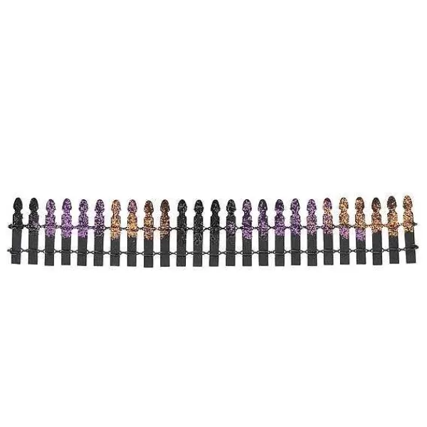 Department 56 Village Halloween Accessories<Halloween Glitter Fence