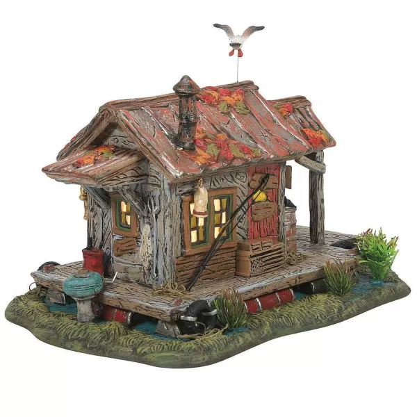 Department 56 Snow Village Halloween<Haunted Swamp Shanty
