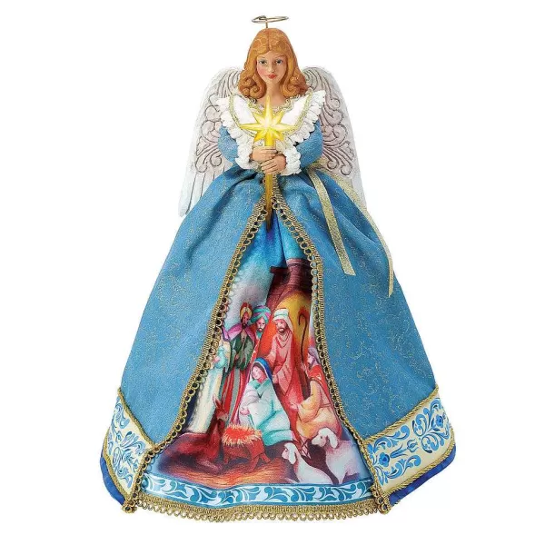 Department 56 Licensed<Jim Shore Angel Tree Topper