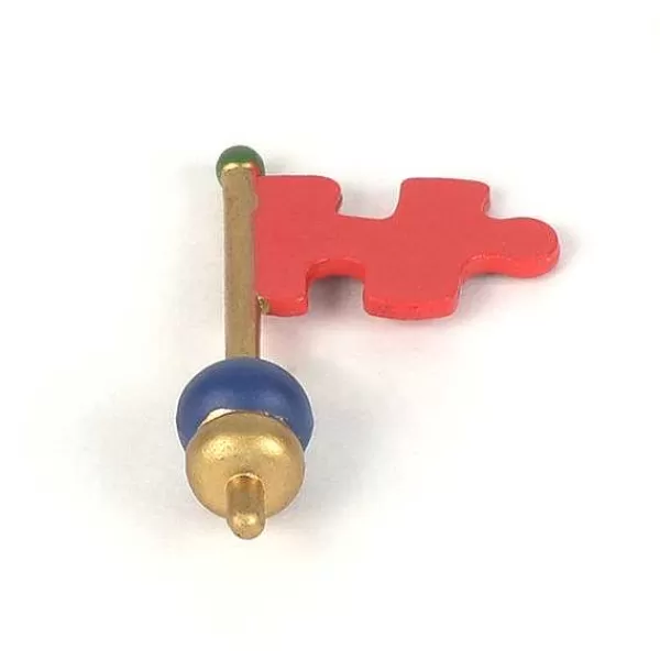Department 56 Replacement Parts<Jolly's Jigsaw Puzzle Workshop Puzzle Piece Flag