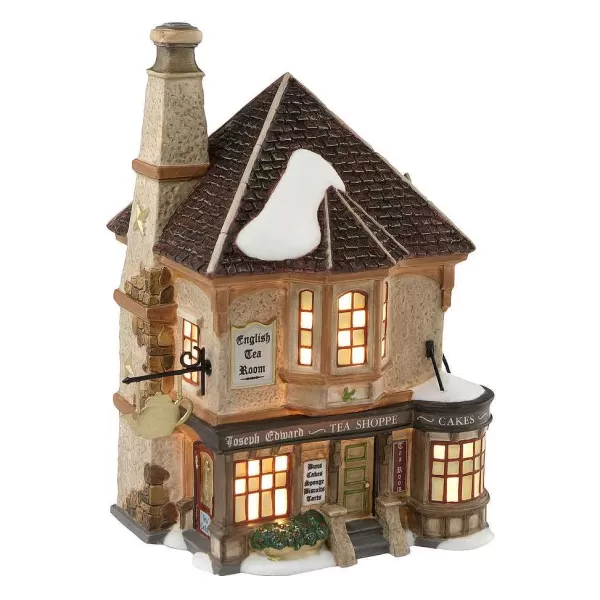 Department 56 Dickens Village<Joseph Edward Tea Shoppe