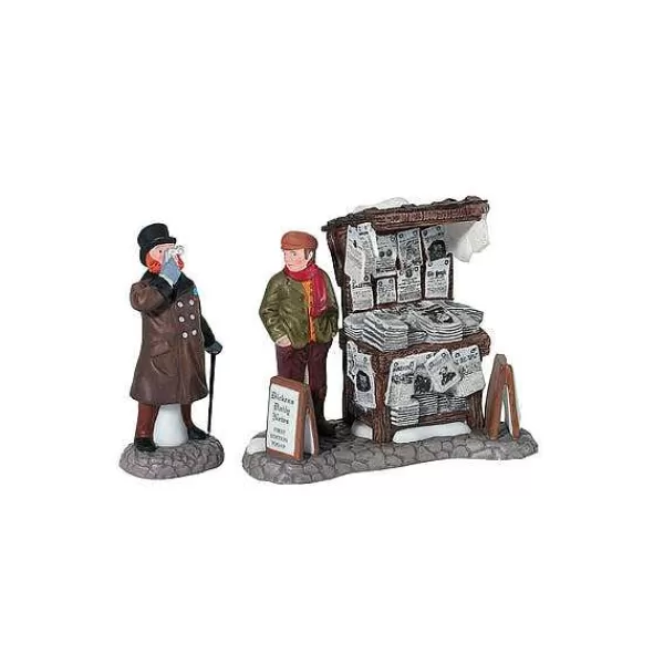 Department 56 Dickens Village<London Newspaper Stand