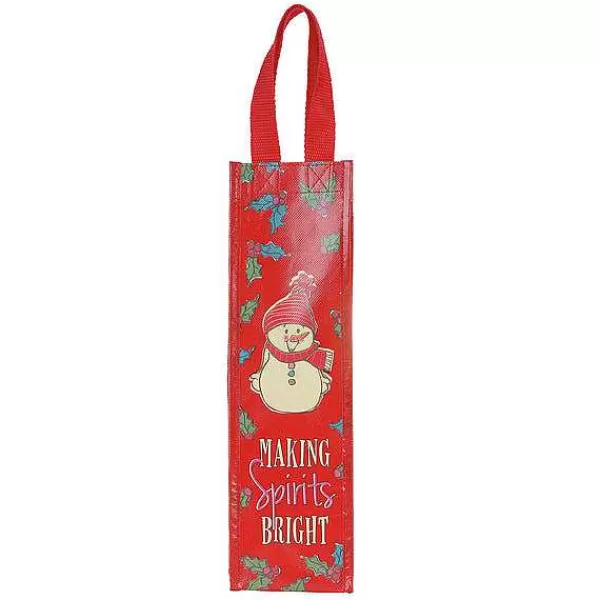 Department 56 Snowpinions<Making Spirits Bright Wine Bag
