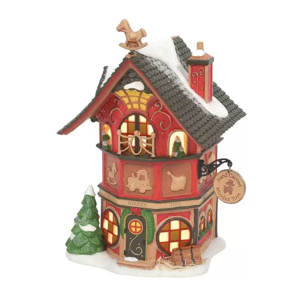 Department 56 North Pole Series<North Poles Finest Wooden Toys