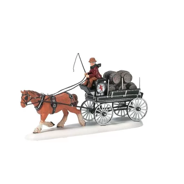 Department 56 Dickens Village<Red Lion Pub Beer Wagon