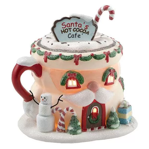 Department 56 North Pole Series<Santa's Hot Cocoa Cafe