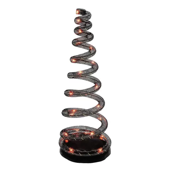 Department 56 Village Halloween Accessories<Spiralight Led Tree Orange