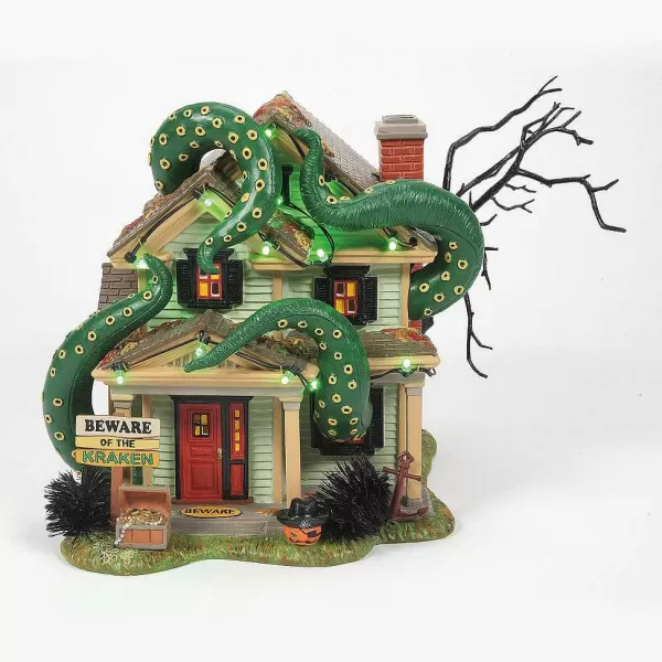Department 56 Snow Village Halloween<The Kraken House