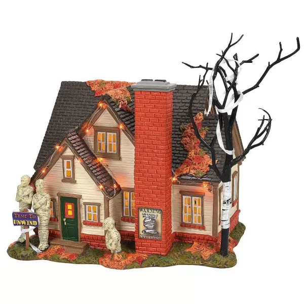 Department 56 Snow Village Halloween<The Mummy House