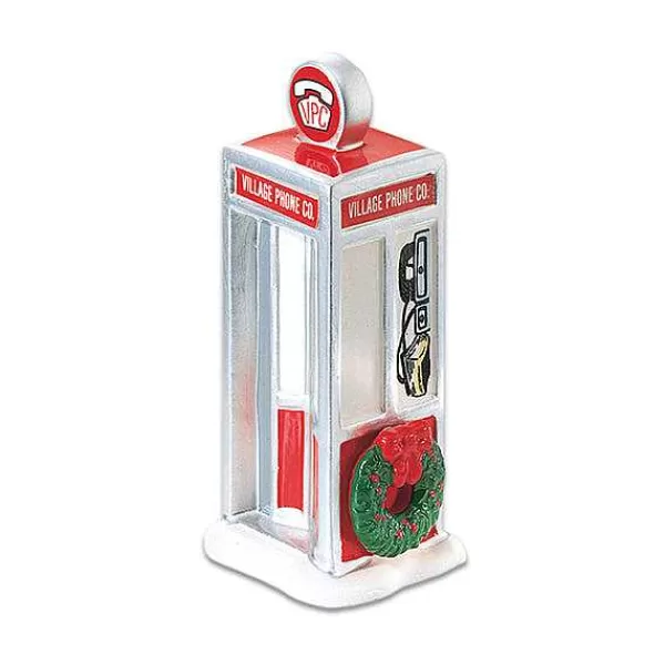 Department 56 Original Snow Village<Village Phone Booth