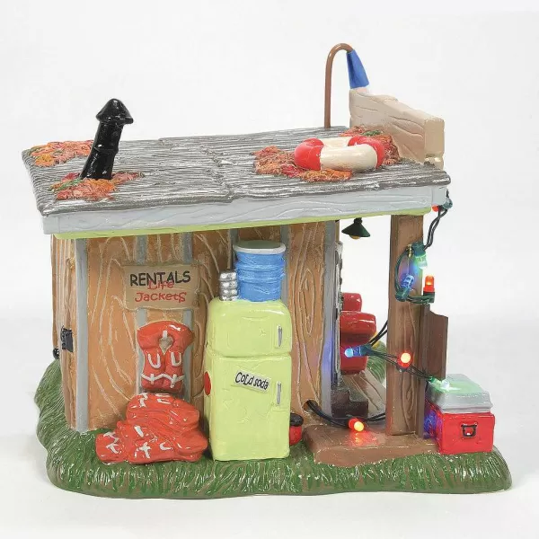 Department 56 Original Snow Village<Xmas Vac Selling The Bait Shop